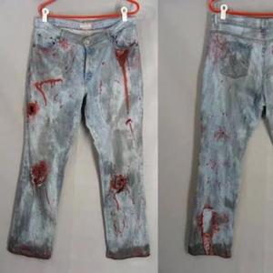 Blood on my jeans