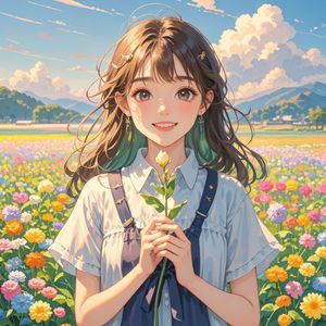 掌心花