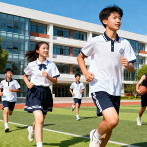 向阳奔跑的少年