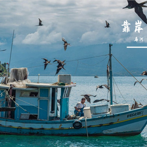 靠岸