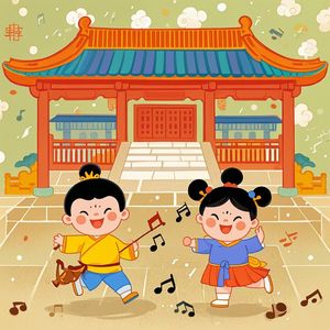 国学成语儿歌《百尺竿头》