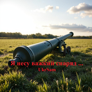 Я несу важкий снаряд ...