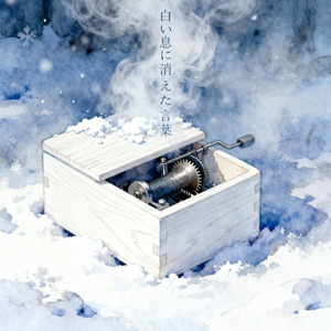 白い息に消えた言葉