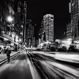 我还在这座城市里飘着