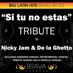 Si Tu No Estas (In The Style Of Nicky Jam & de la Ghetto) [Tribute Version]