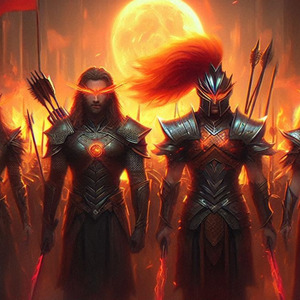 Commader on Battlefield surreal