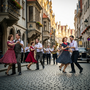 Dancing in Old Streets