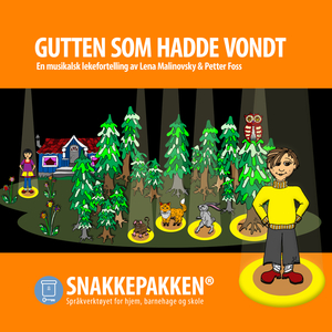 Gutten møter en spretten hare