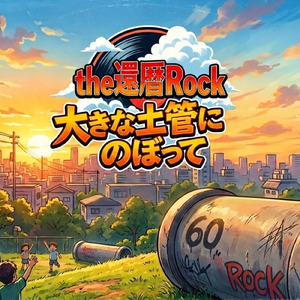 大きな土管にのぼって