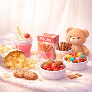 아기의 간식시간