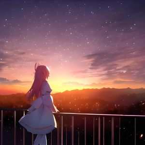 夕闇流楓が踊る