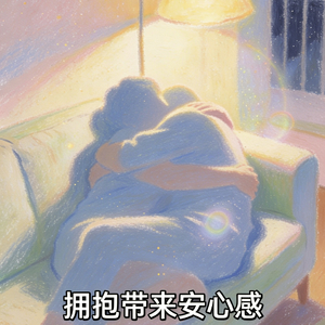 拥抱：无副作用的镇静剂