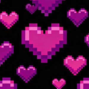 Pixel Hearts