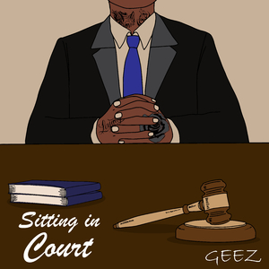 Sitting In Court