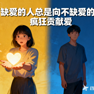 缺爱的人总是向不缺爱的人疯狂贡献爱