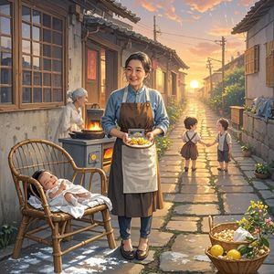 旧时光的糖-艺风廊桥