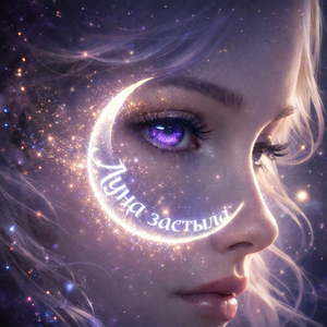 Луна застыла