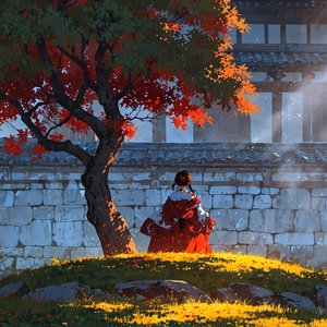 Rainbow-Like 은하의 강 Beneath City Fog Glow Andromeda Galaxy Evening Primrose