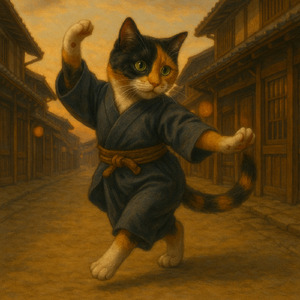 灯りに誘われて