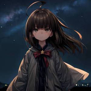 夜の静けさの中で