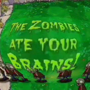 僵尸飞上了天空（植物大战僵尸）