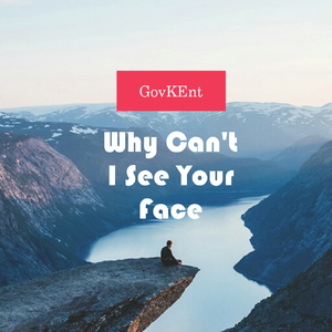 Why Can't I See Your Face