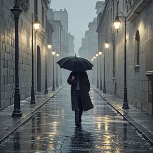 落雨的夜-张晓泉