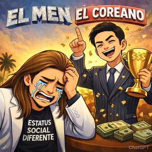 El men y el Coreano