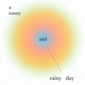 阳光明媚的下雨天