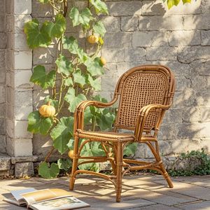 老院藤椅翻旧相