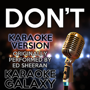 Don't (Karaoke Version With Backing Vocals)