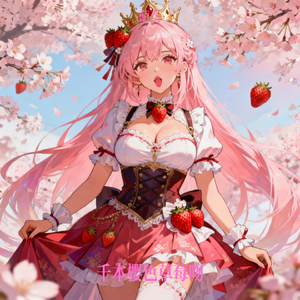 千本樱色草莓吻