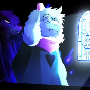 Dark Sanctuary WITH LYRICS | DELTARUNE Chapter 4 Cover