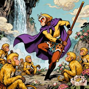 4西游记第四回-唐僧收徒孙悟空