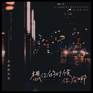 想你的时候你在哪 (伴奏)
