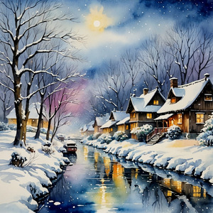 奇跡の雪降る夜に