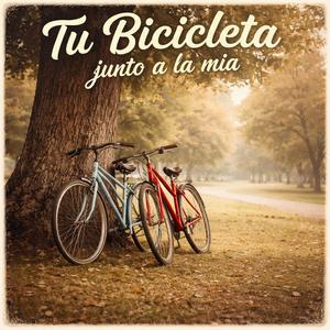 Tu bicicleta junto a la mía