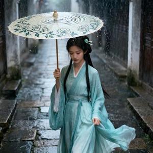 你像一场大雨淋湿我的眼睛 化作一道痕迹化不作你