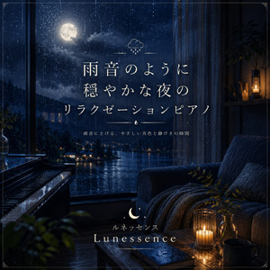雨音と夜のピアノ