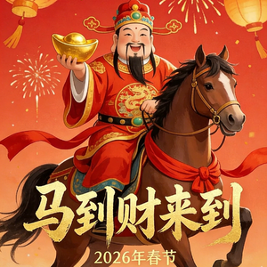 马到财来到