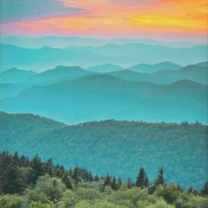 Through the mountains