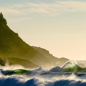 奔波的父亲背影