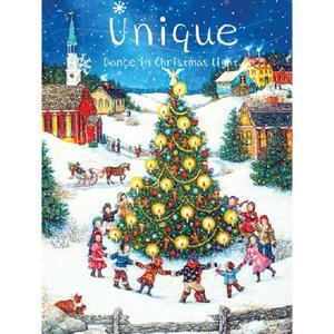 Dance in Christmas light