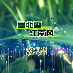 塞北雪江南风（通俗女版） 伴奏
