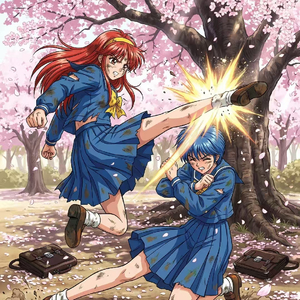 桜の樹の下