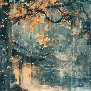 五点半雨后电话亭(看秋雨落下她淋湿我眼泪)