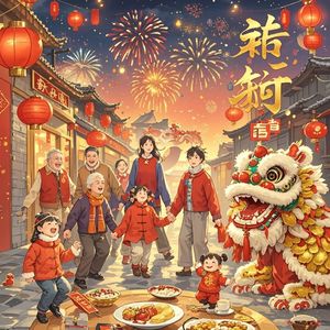 新年到福气来-一末斜阳音乐人
