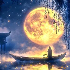 月下渡舟 Crossing Beneath the Moon