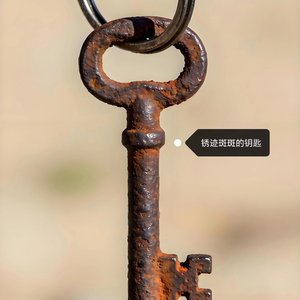 锈迹斑斑的钥匙