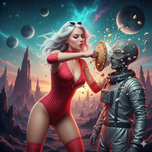 얼굴에 크림, 베이비! (버전 2)